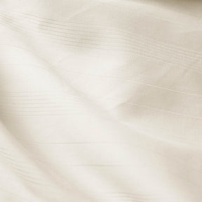 Close-up image of Ivory Bamboo Rayon Pillowcase fabric