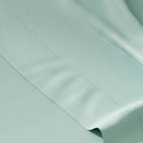 Close-up image of Seafoam Weightless Cotton fabric