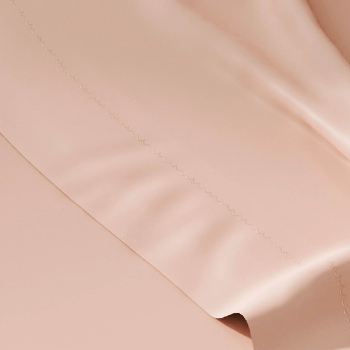 Close-up image of Blush Pink Weightless Cotton fabric