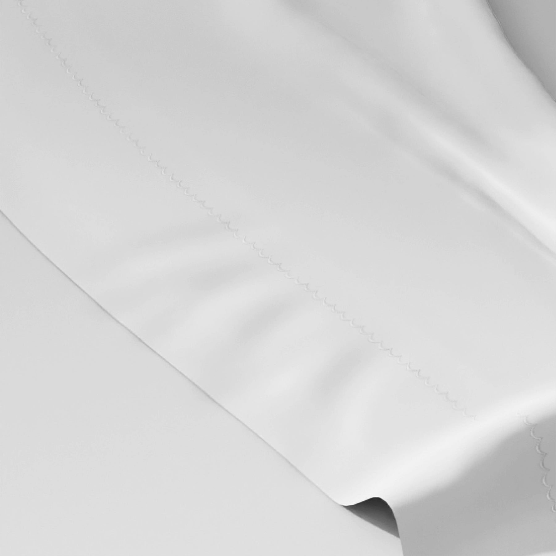 Close-up image of White Weightless Cotton fabric