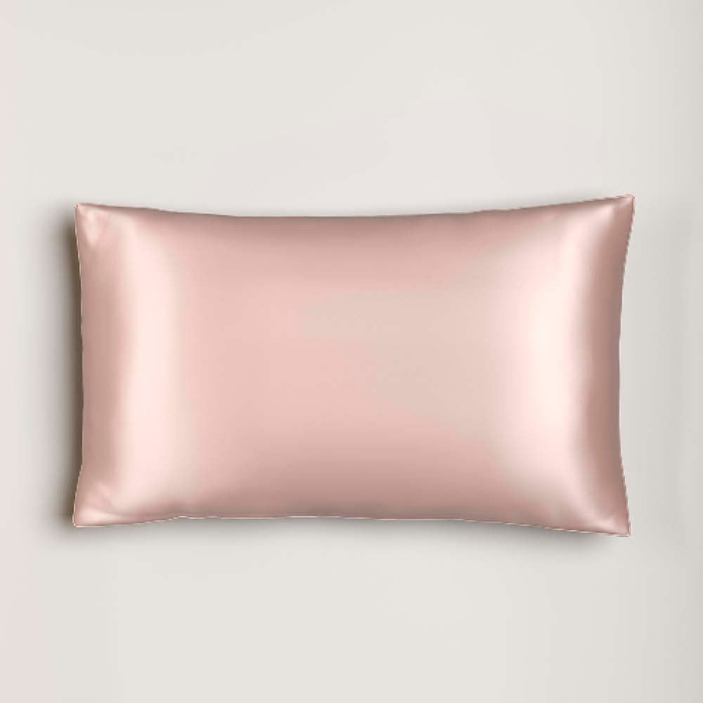 Silk Pillowcase - Metallic Grey 100% Pure Silk - Ahrora